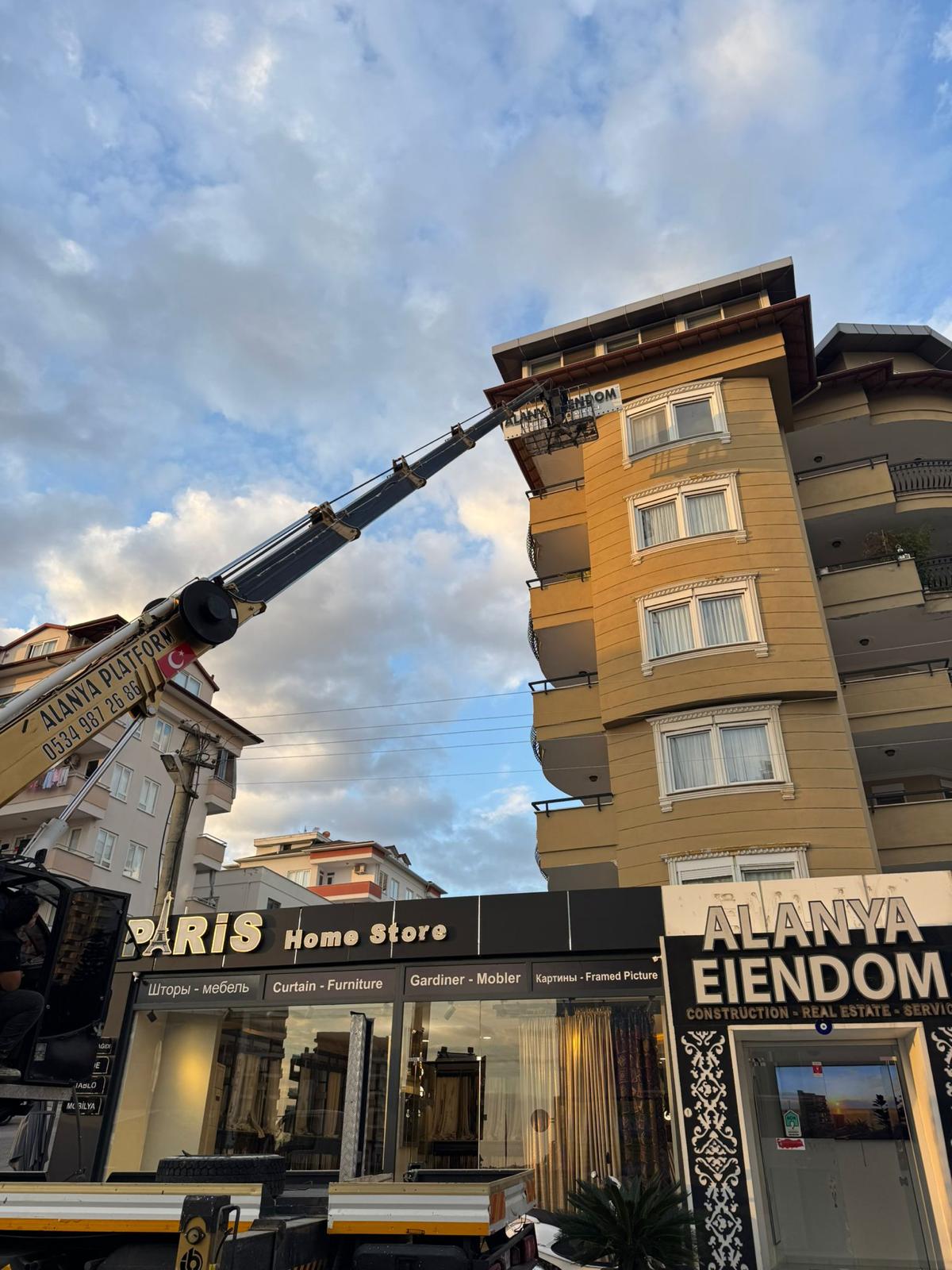 Araç Üstü Platform Çalışması 14